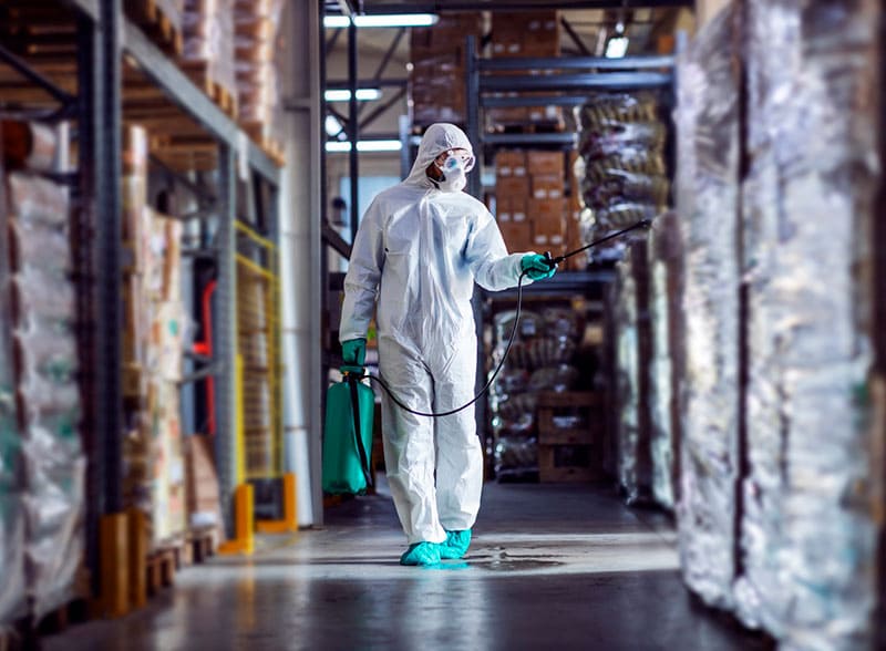 Fumigación y desinfección en Burgos gracias a Limpiezas Gloria